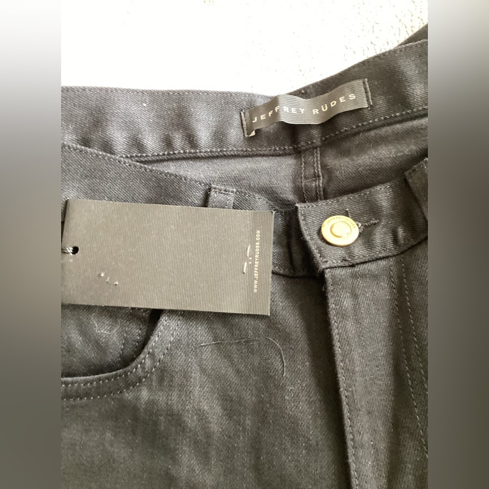 Jeffrey Rudes Black Slim Denim Jeans - Picture 6 of 9